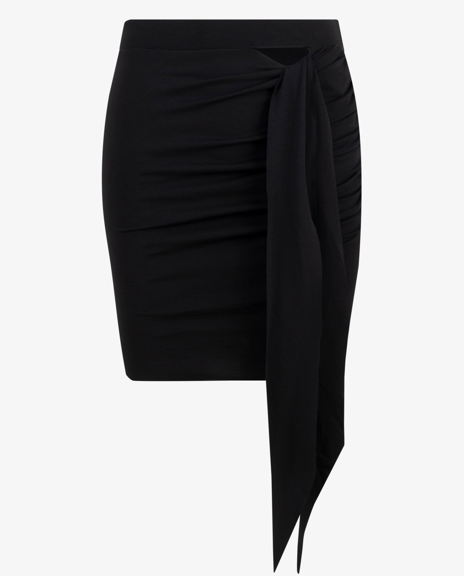 Czarna spódnica mini Lace - Image #6