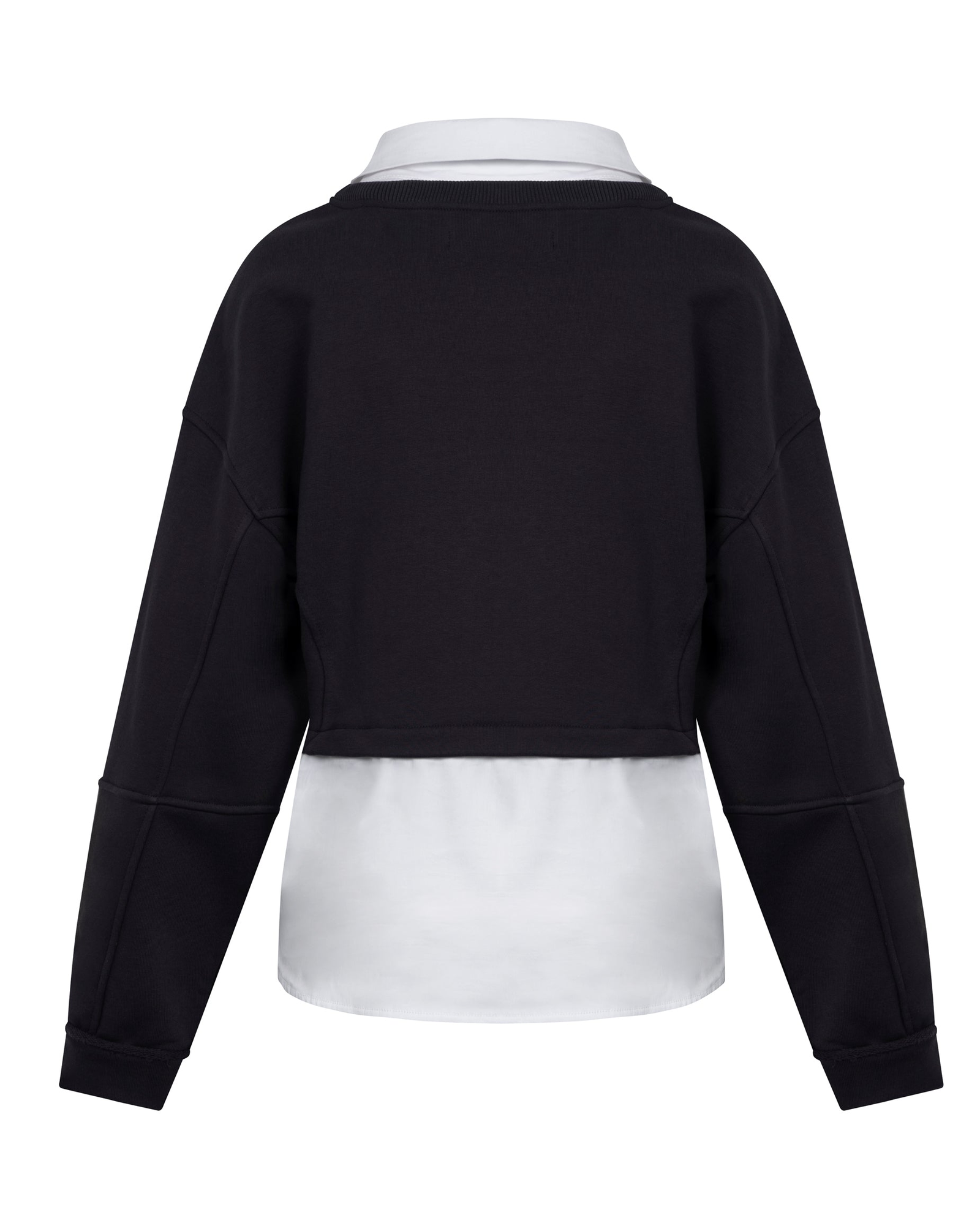 Krótka bluza połączona z koszulą - Image #5