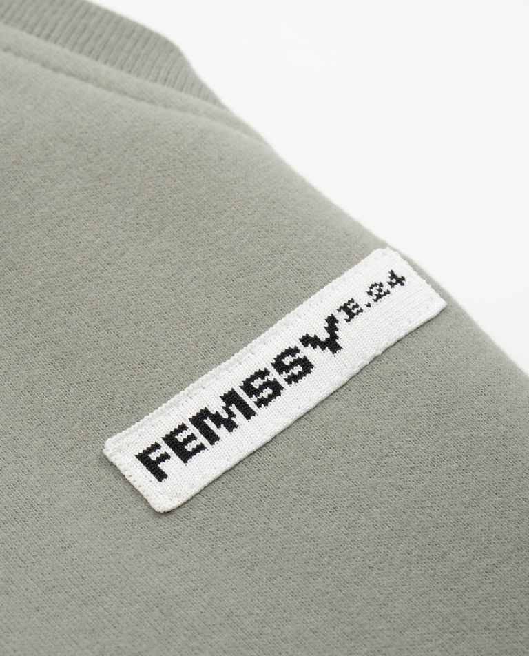 Szare spodnie dresowe Laze - Image #6