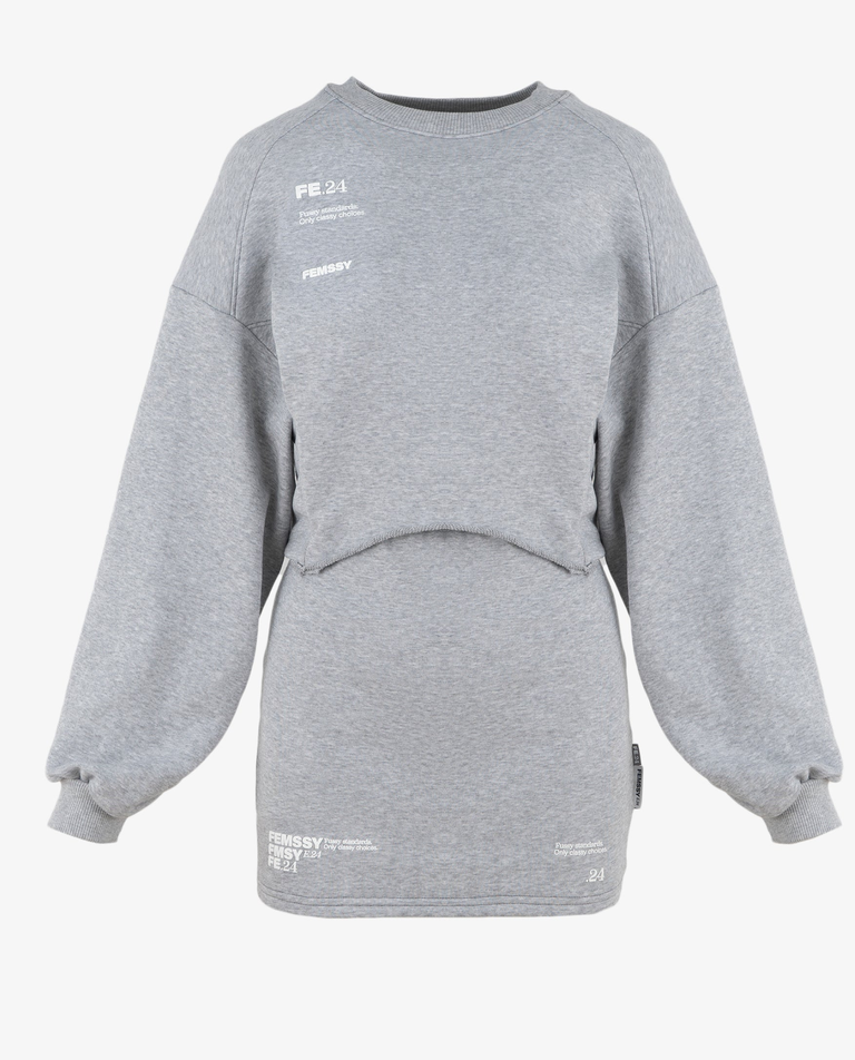 Szara sukienka Pulse - Image #4