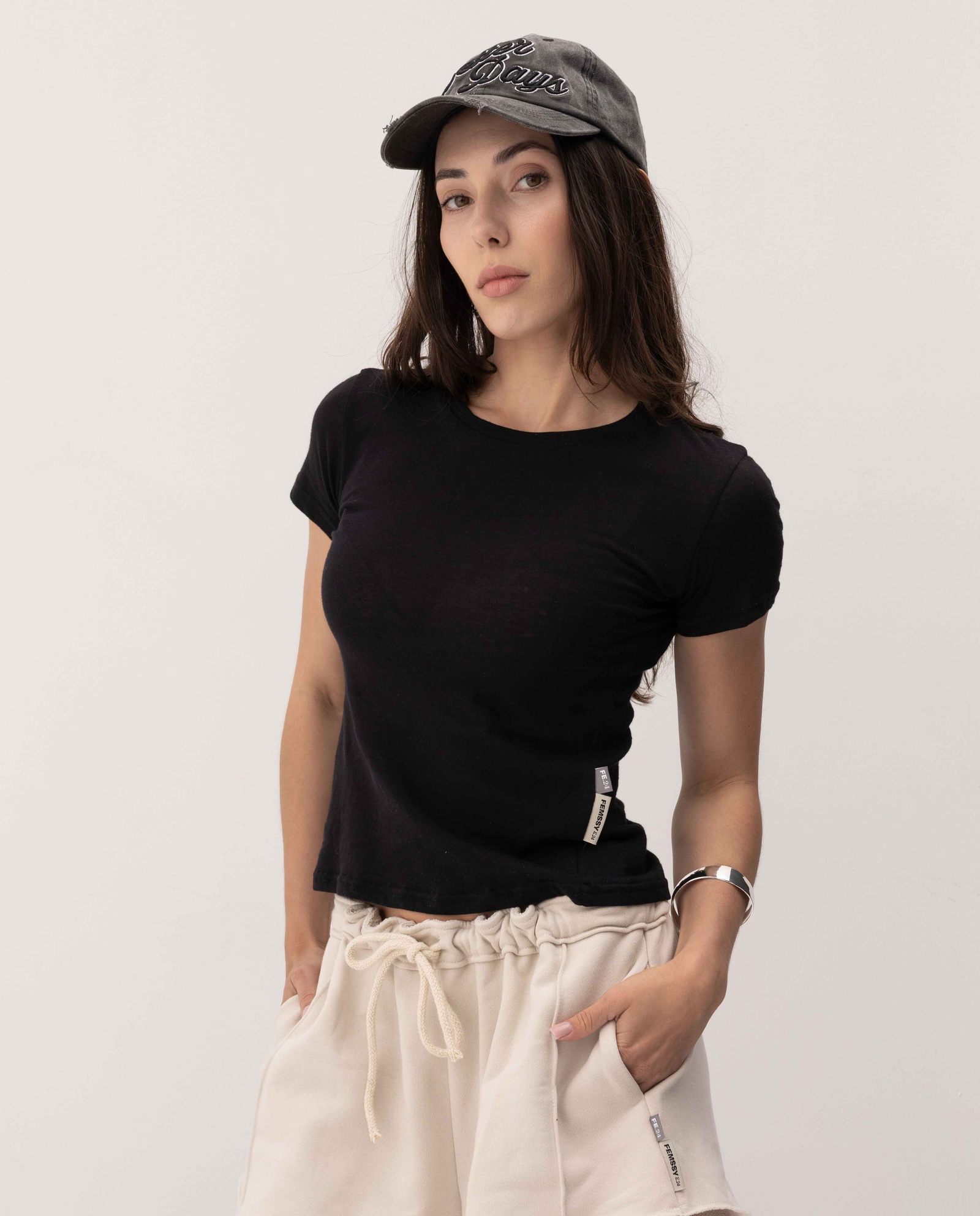 Czarny t-shirt Pure - Image #1