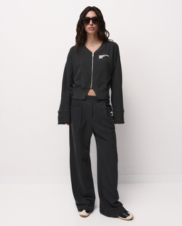 Czarna bluza rozpinana Sculp - Image #1