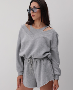 Szary top Midline - Image #4