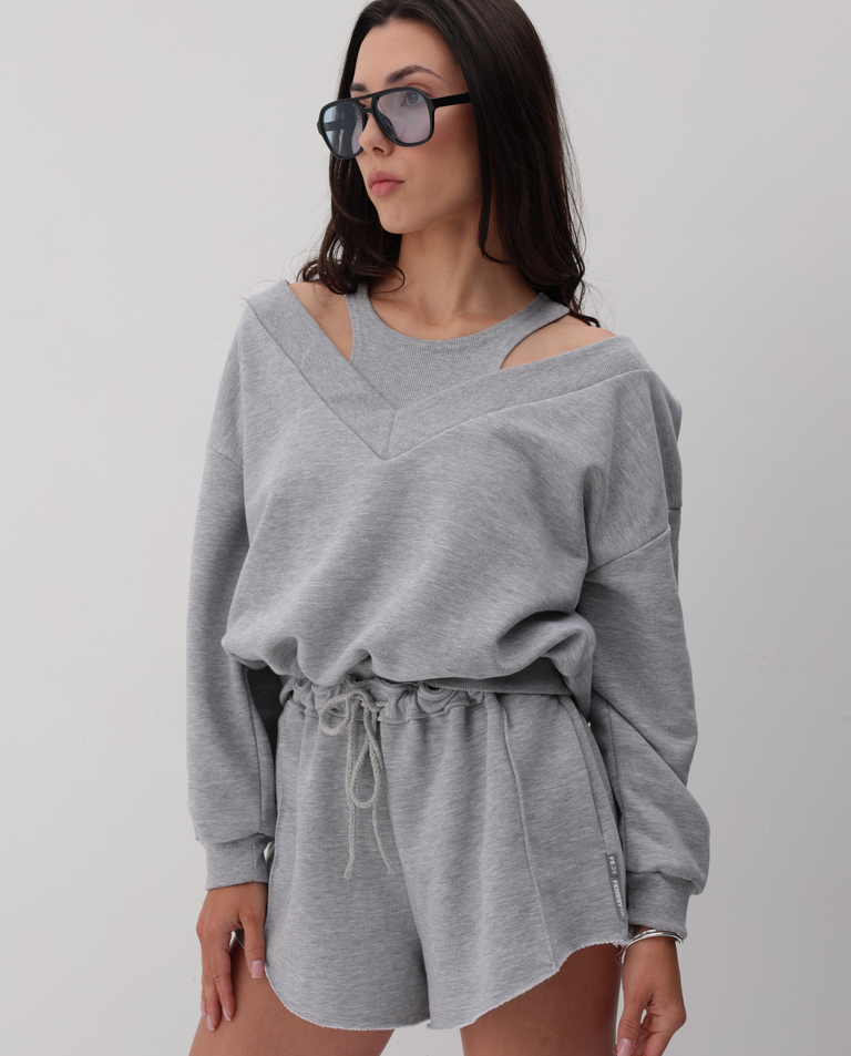 Szary top Midline - Image #4