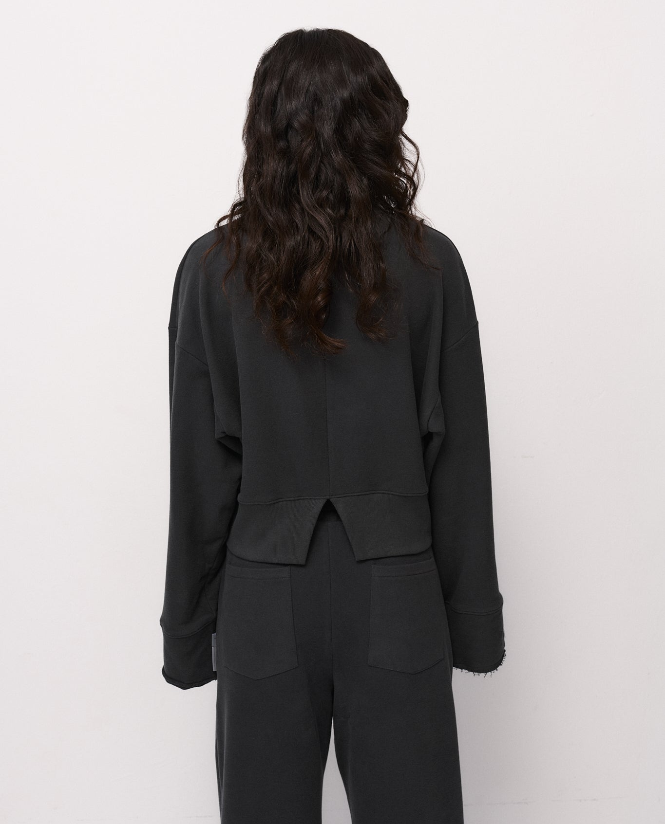 Czarna bluza rozpinana Sculp - Image #2