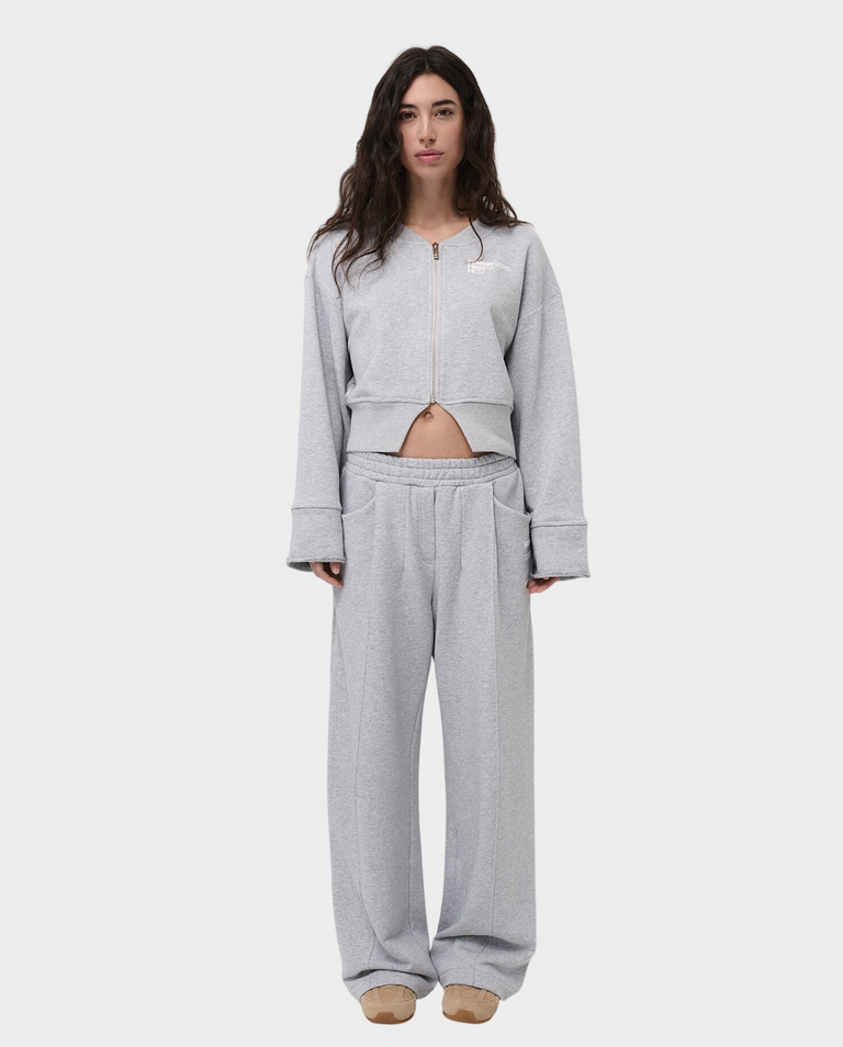 Szara bluza rozpinana Sculp