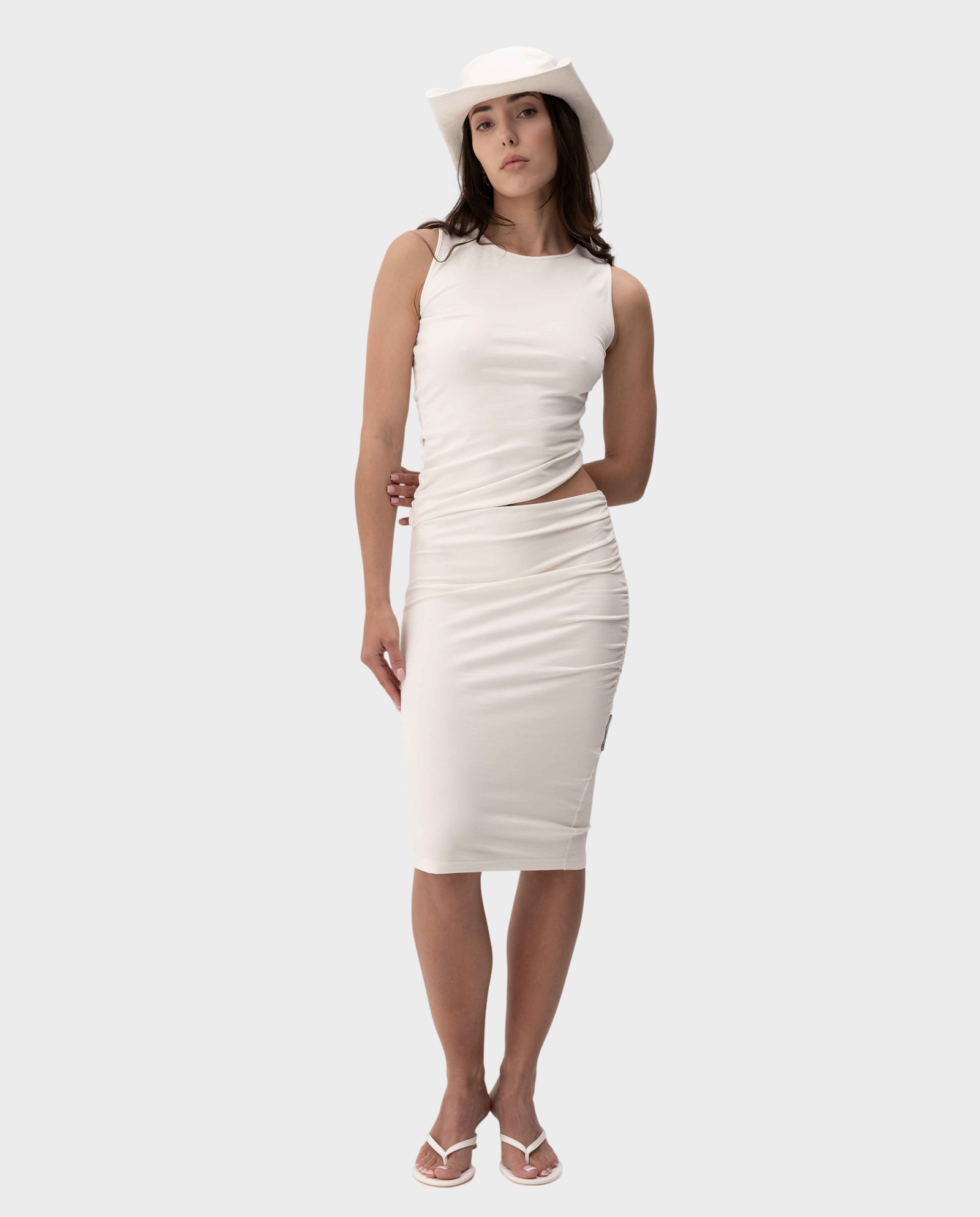 Biała sukienka Talia - Image #0