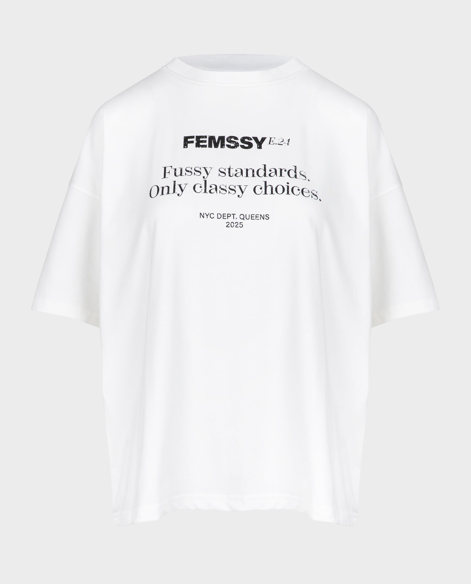 Biały t-shirt Signa - Image #0