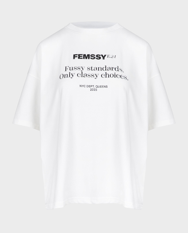Biały t-shirt Signa