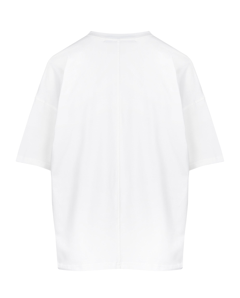 Biały t-shirt Signa - Image #5