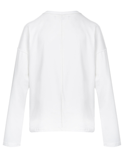 Biały longsleeve Urban - Image #5