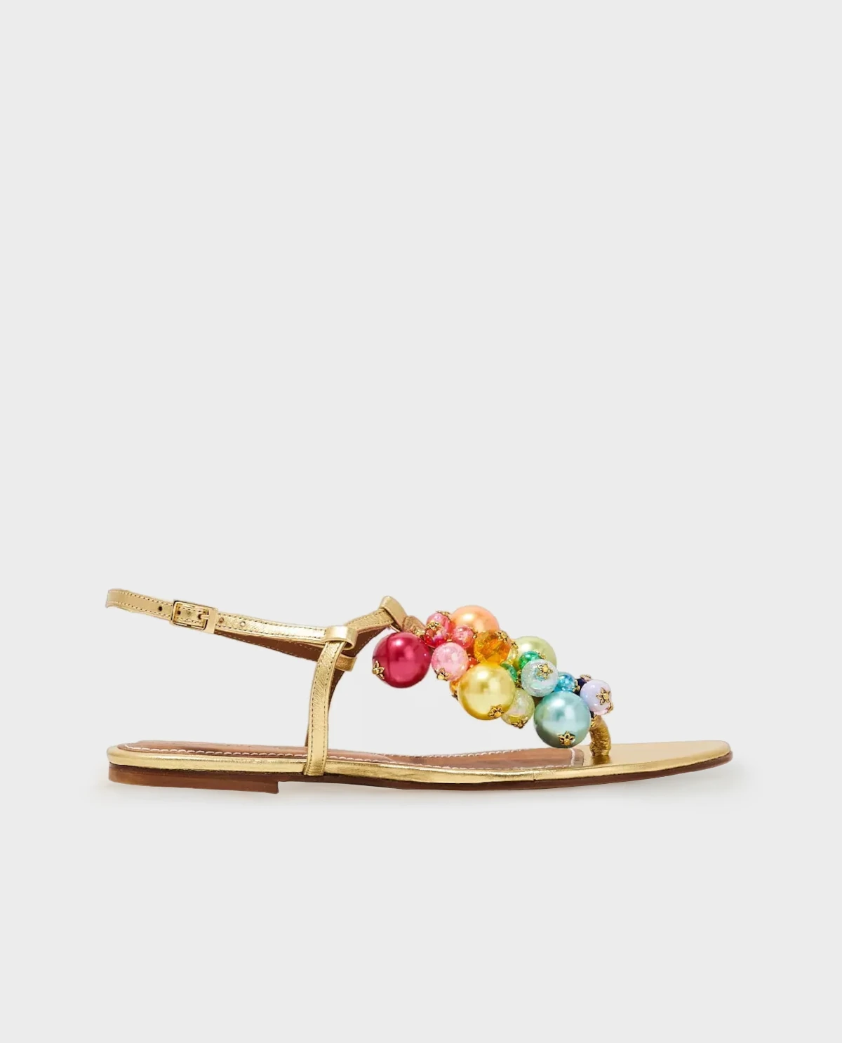 Złote sandały Bubblicious - Image #0