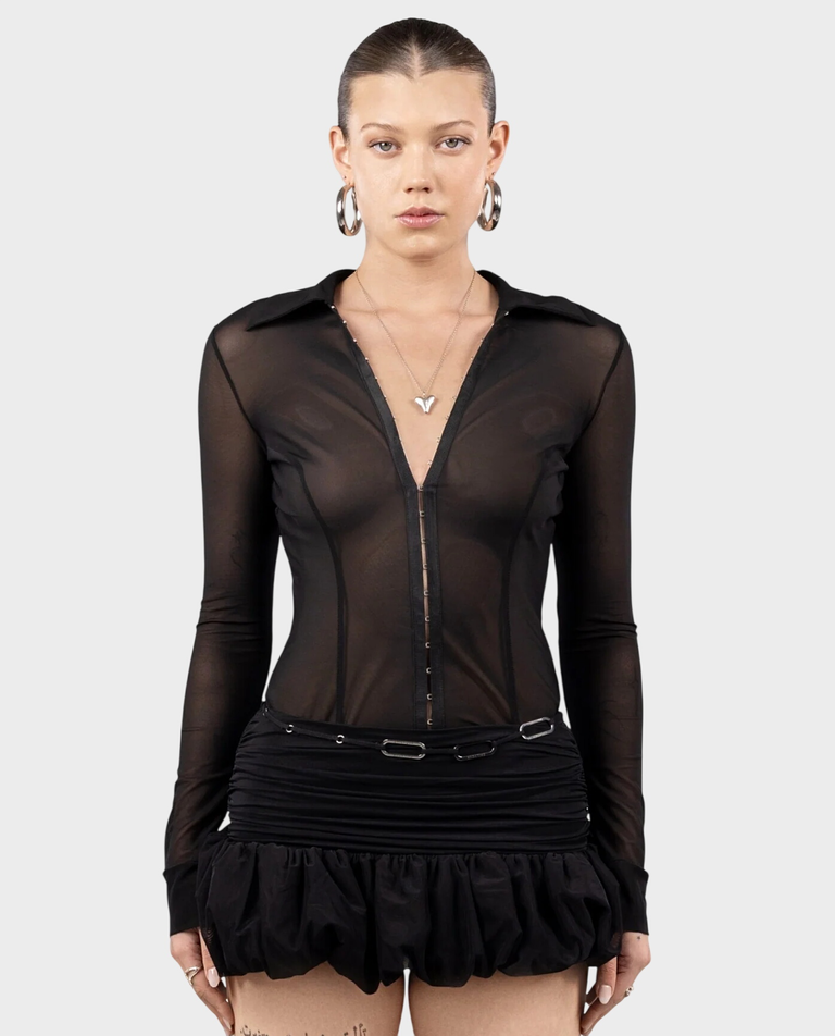 Czarna koszula Ceraphina