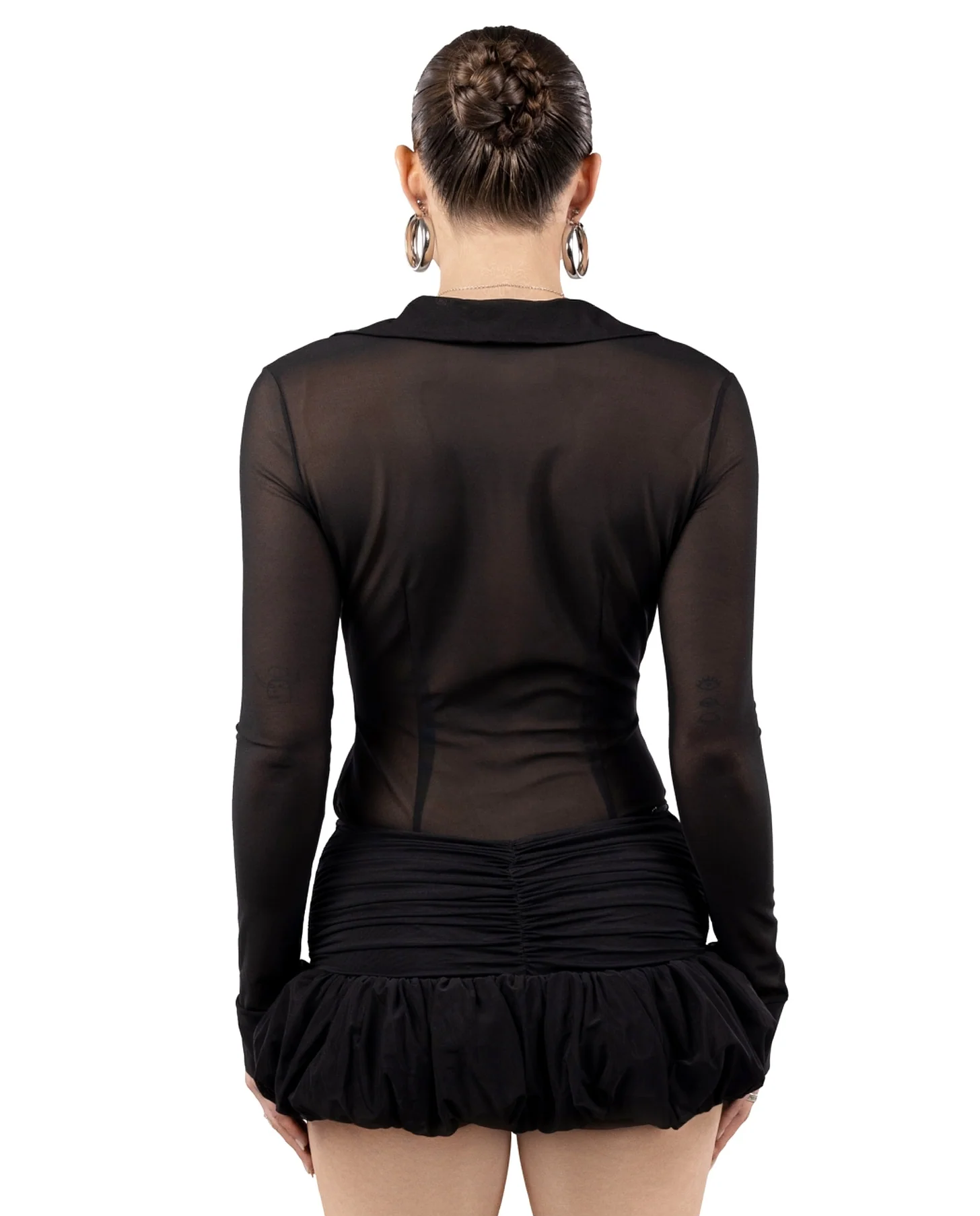 Czarna koszula Ceraphina - Image #4