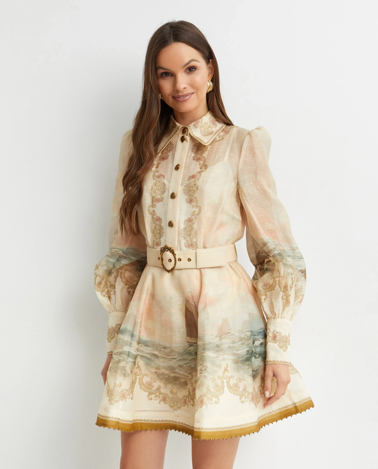 Sukienka mini Rebellion Marine