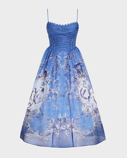 Niebieska sukienka z gorsetem Rebellion - Image #1