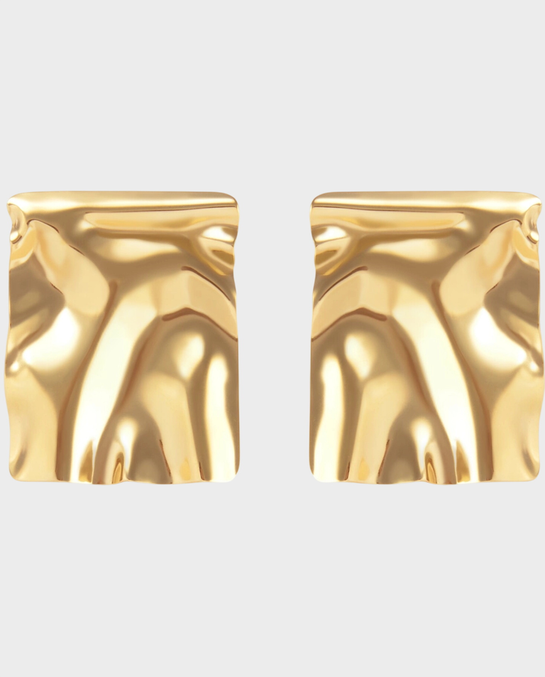 Pozłacane kolczyki Aqua - Image #0