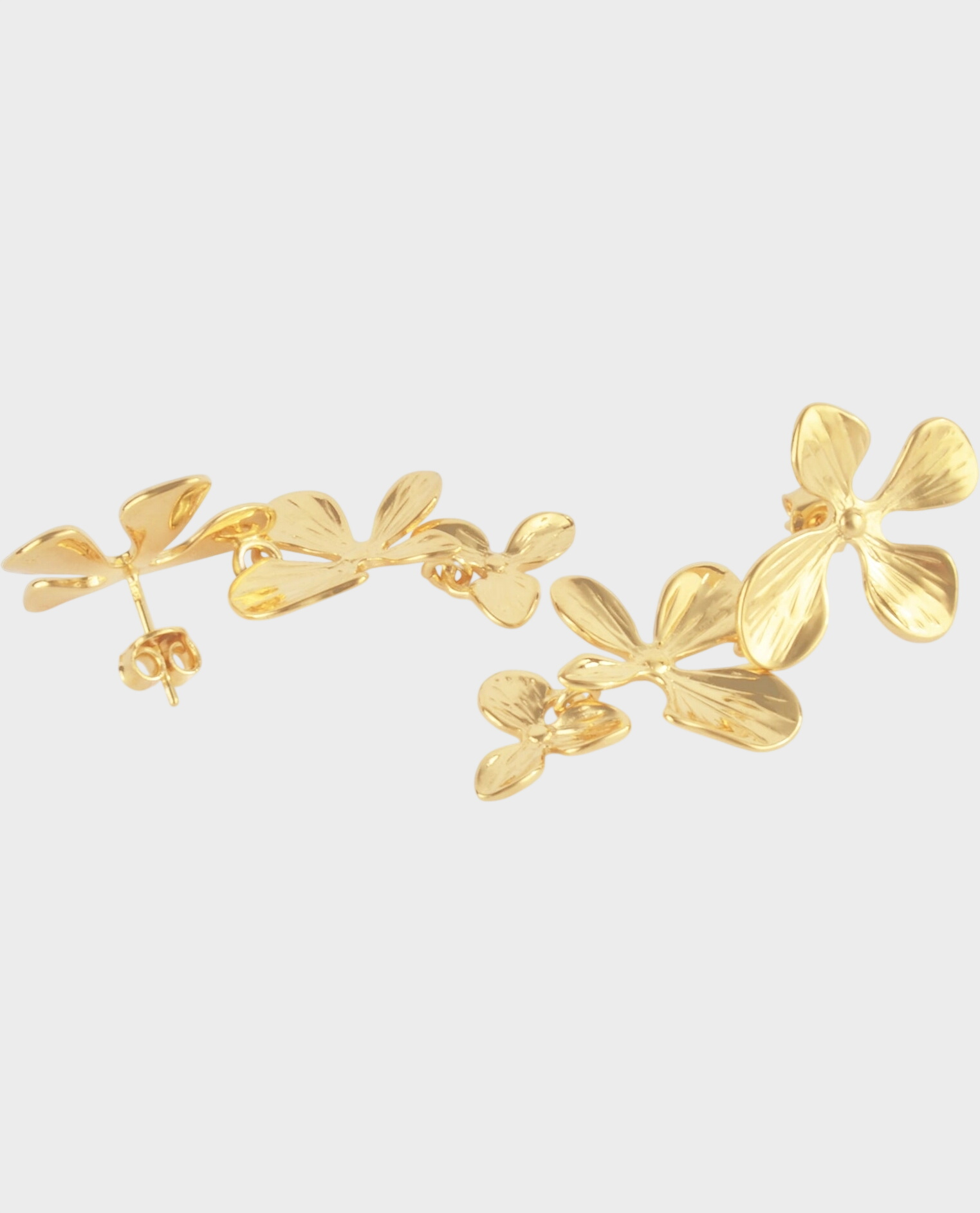 Pozłacane kolczyki Jasmine - Image #4