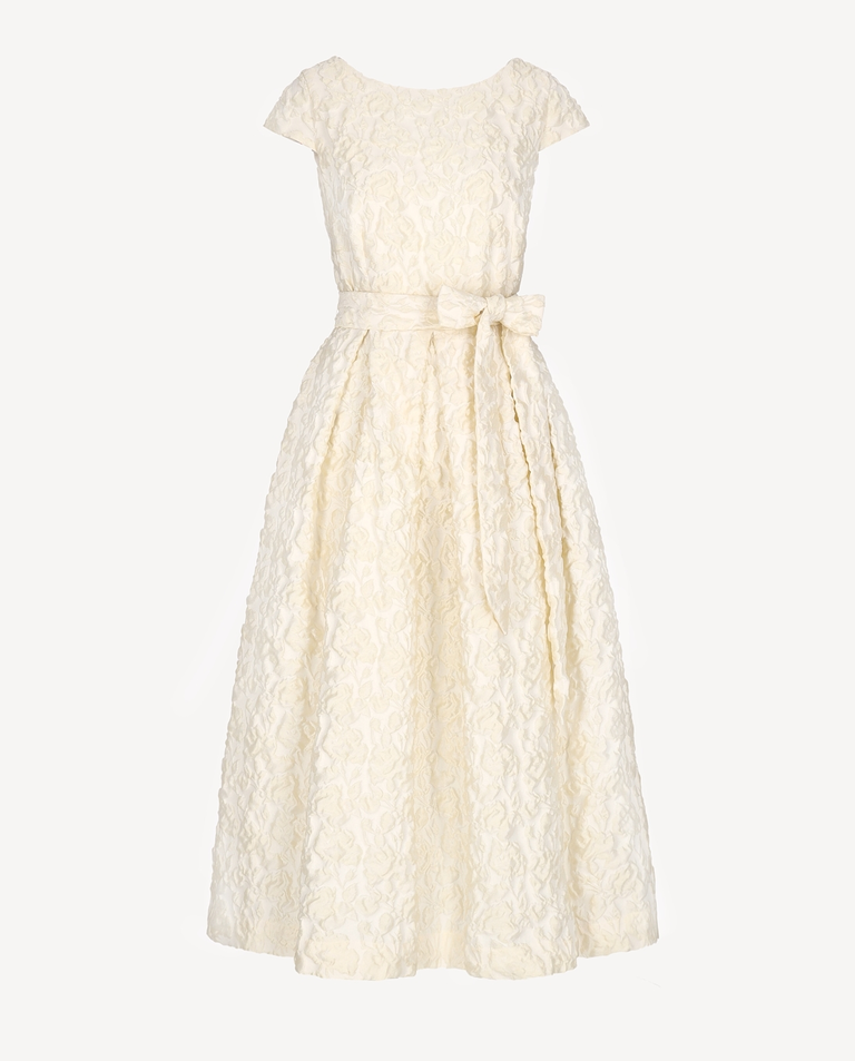 Kremowa sukienka Rosa Divina - Image #3