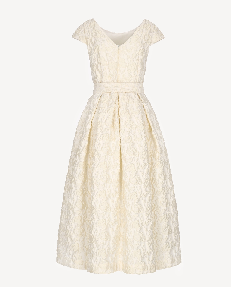 Kremowa sukienka Rosa Divina - Image #4