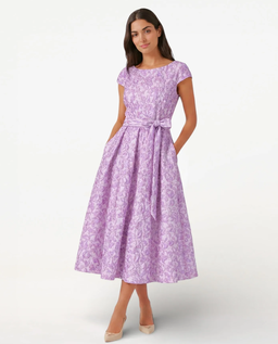 Fioletowa sukienka Rosa Divina - Image #0