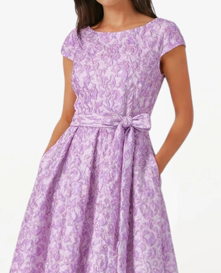 Fioletowa sukienka Rosa Divina - Image #2