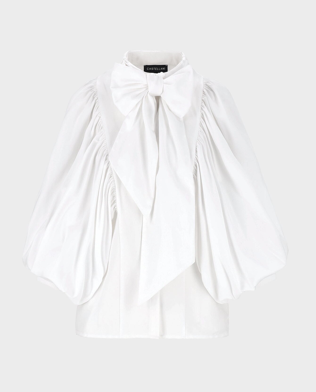 Biała koszula z kokardą Bosca - Image #0