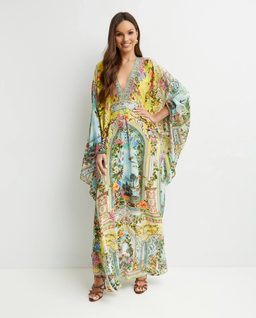 Jedwabna sukienka maxi - Image #0