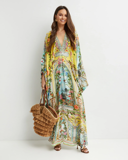 Jedwabna sukienka maxi - Image #2