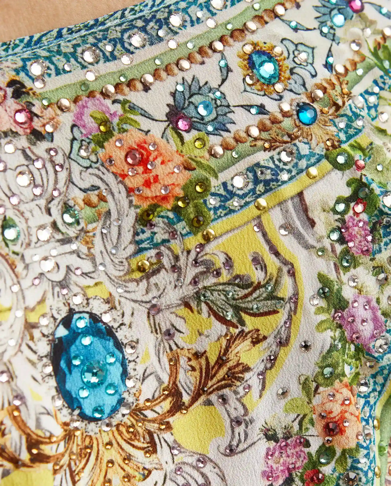 Jedwabna wzorzysta tunika - Image #4