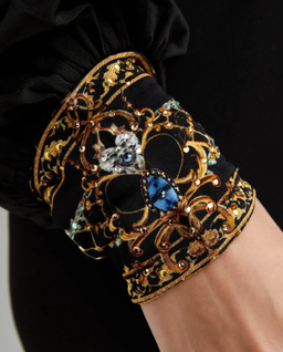 Czarna sukienka midi - Image #4