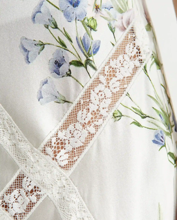 Biała jedwabna sukienka - Image #4