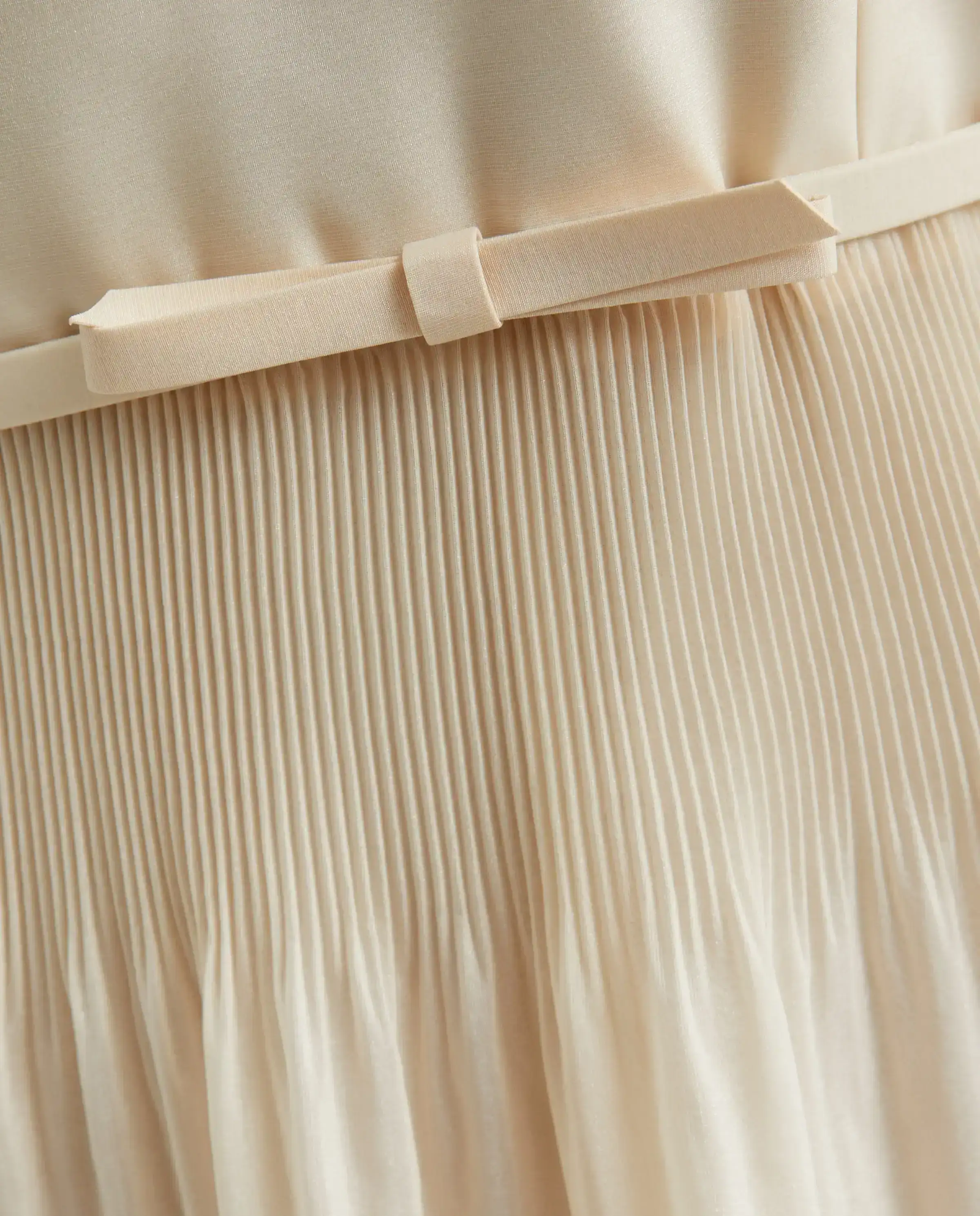 Kremowa sukienka mini z falbankami - Image #4