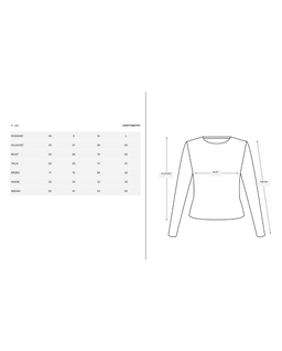 Kremowy prążkowany kardigan - Image #5