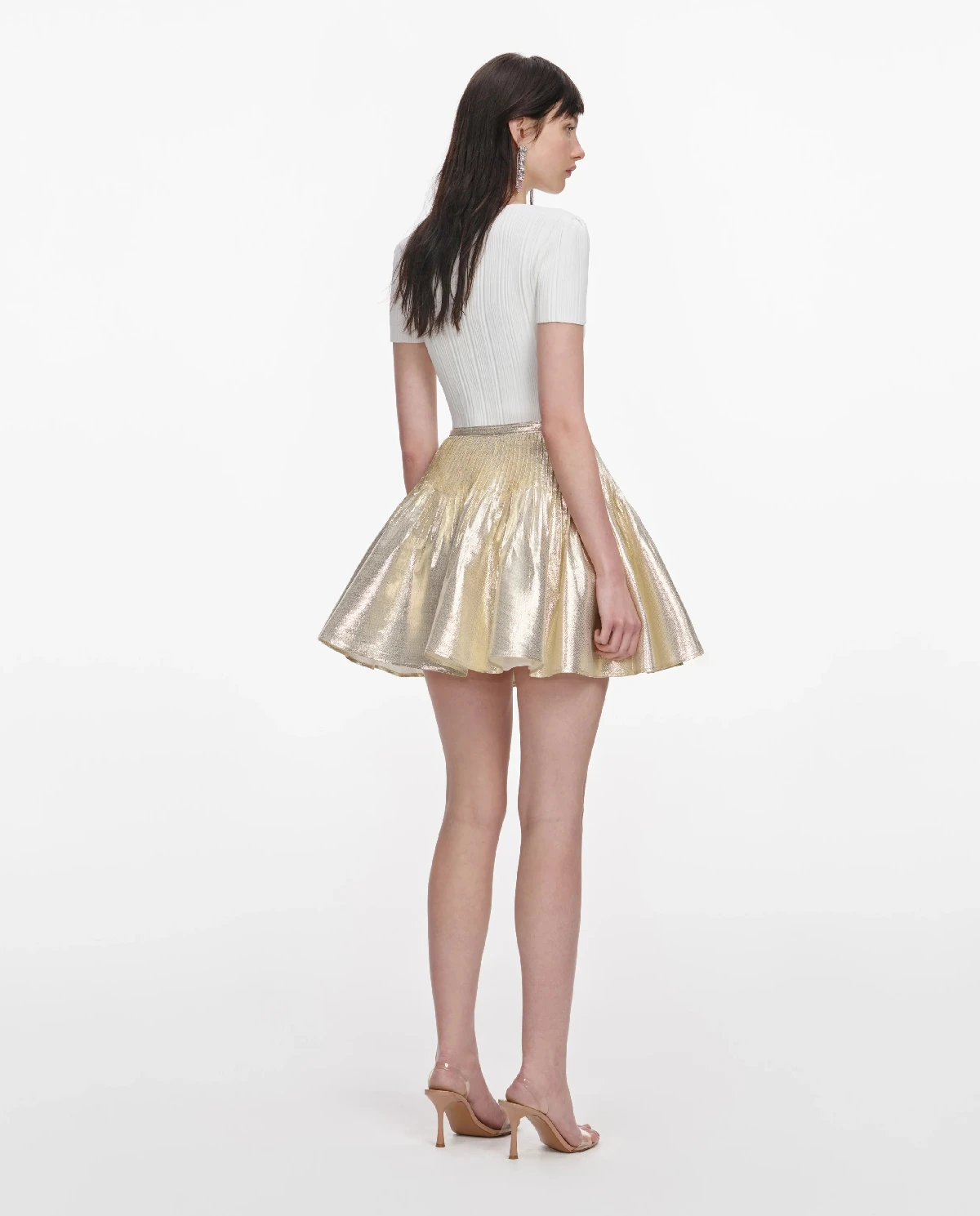 Biały top z koronką - Image #2