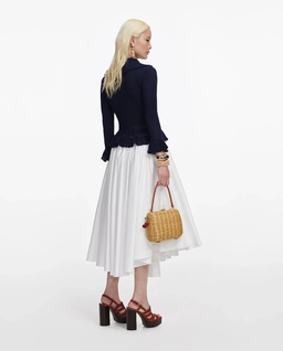 Granatowy kardigan z zawieszkami - Image #2