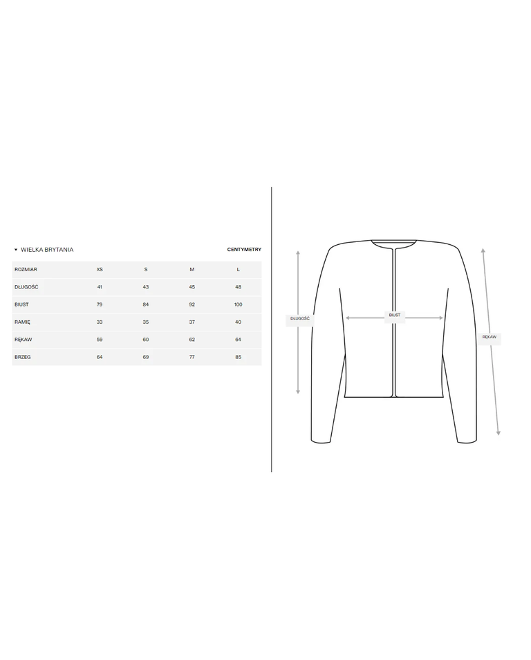Biały kardigan z falbankami - Image #5