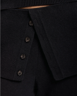 Grafitowe spodnie z ozdobnym pasem Velmere - Image #3