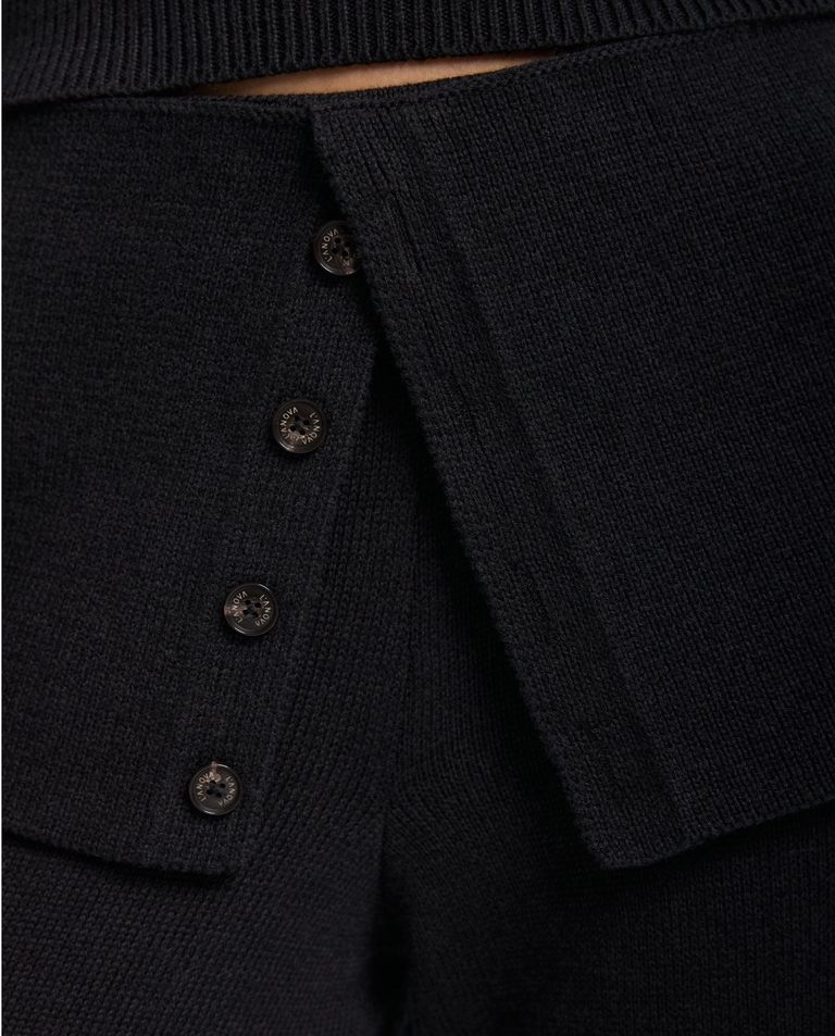 Grafitowe spodnie z ozdobnym pasem Velmere - Image #3