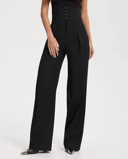 Czarne spodnie z gorsetem Umbra - Image #0