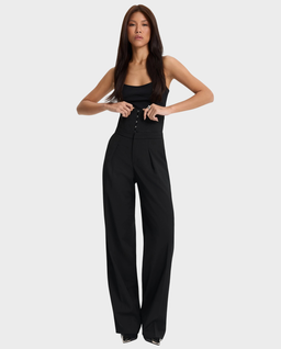 Czarne spodnie z gorsetem Umbra - Image #1