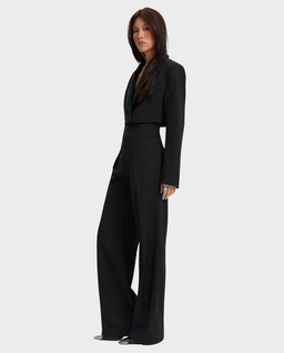 Czarna marynarka o krótkim kroju Umbra - Image #1