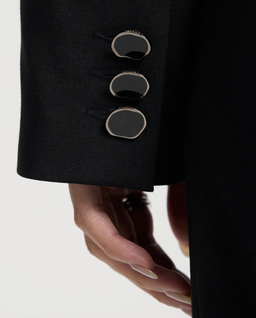 Czarna marynarka o krótkim kroju Umbra - Image #3