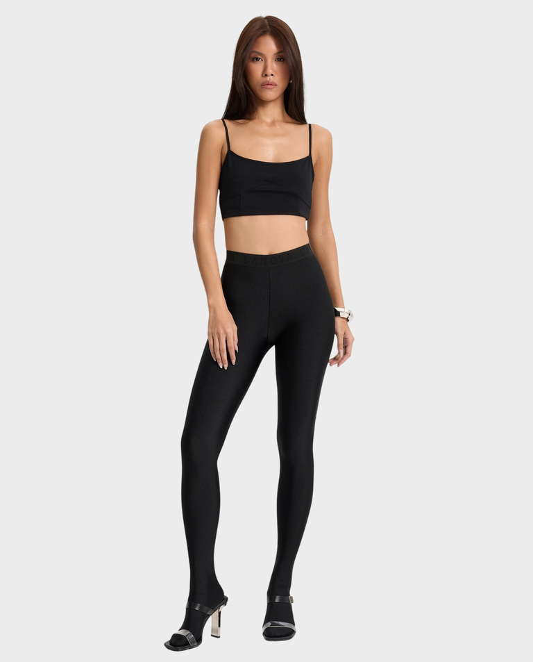 Czarne legginsy Niselle