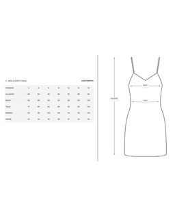 Kremowa sukienka mini z koronką - Image #5