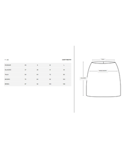 Różowa teksturowana spódniczka mini - Image #5