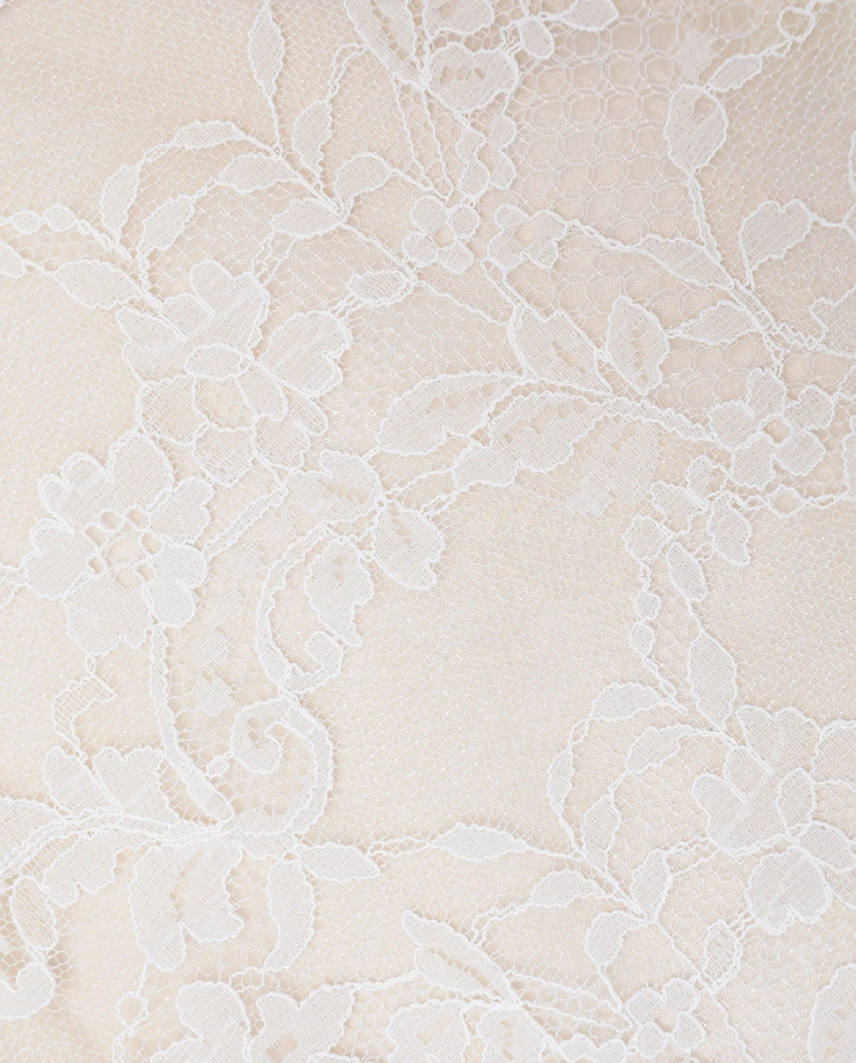 Biała koronkowa sukienka maxi - Image #4