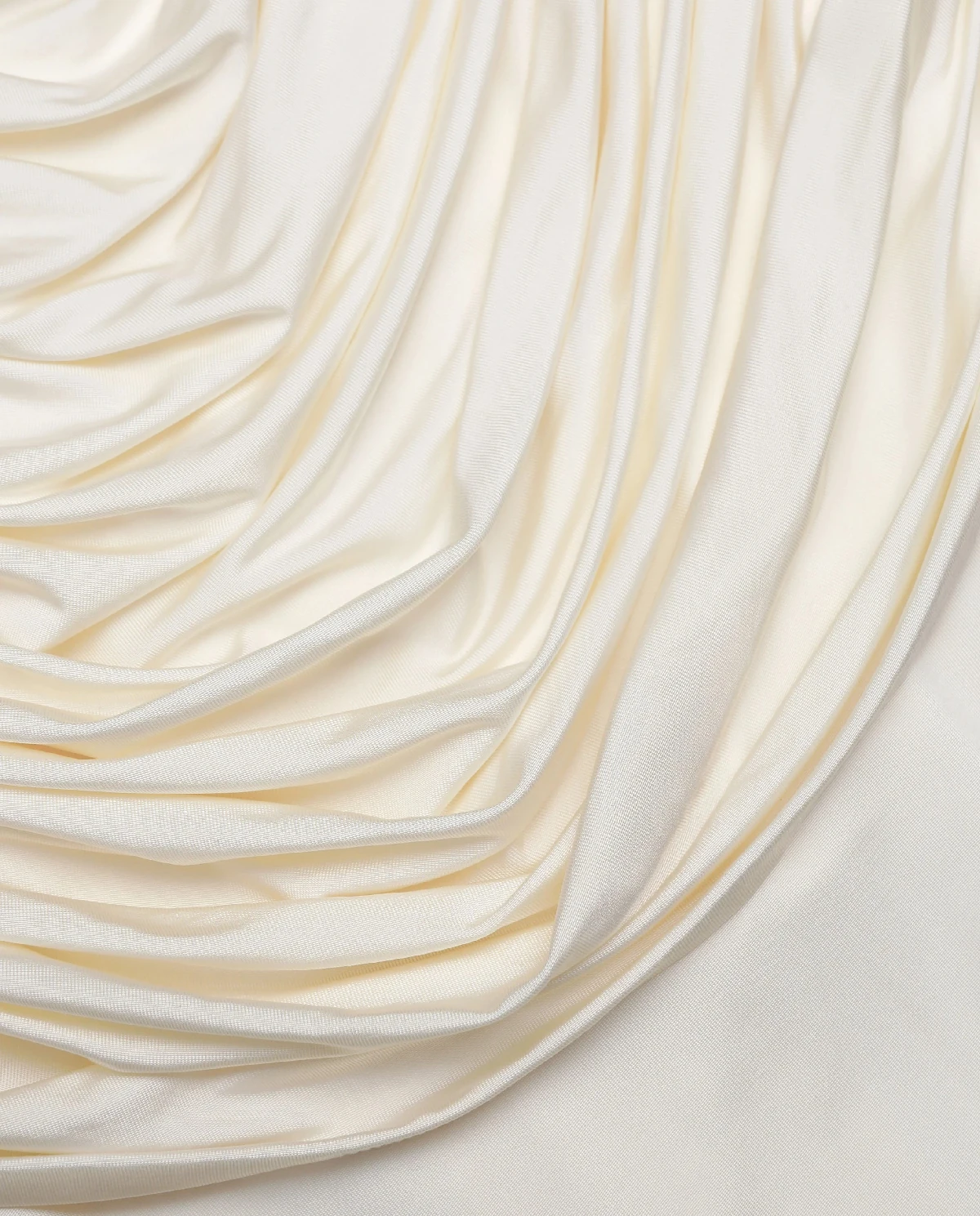 Żółta sukienka maxi z drapowaniem - Image #4