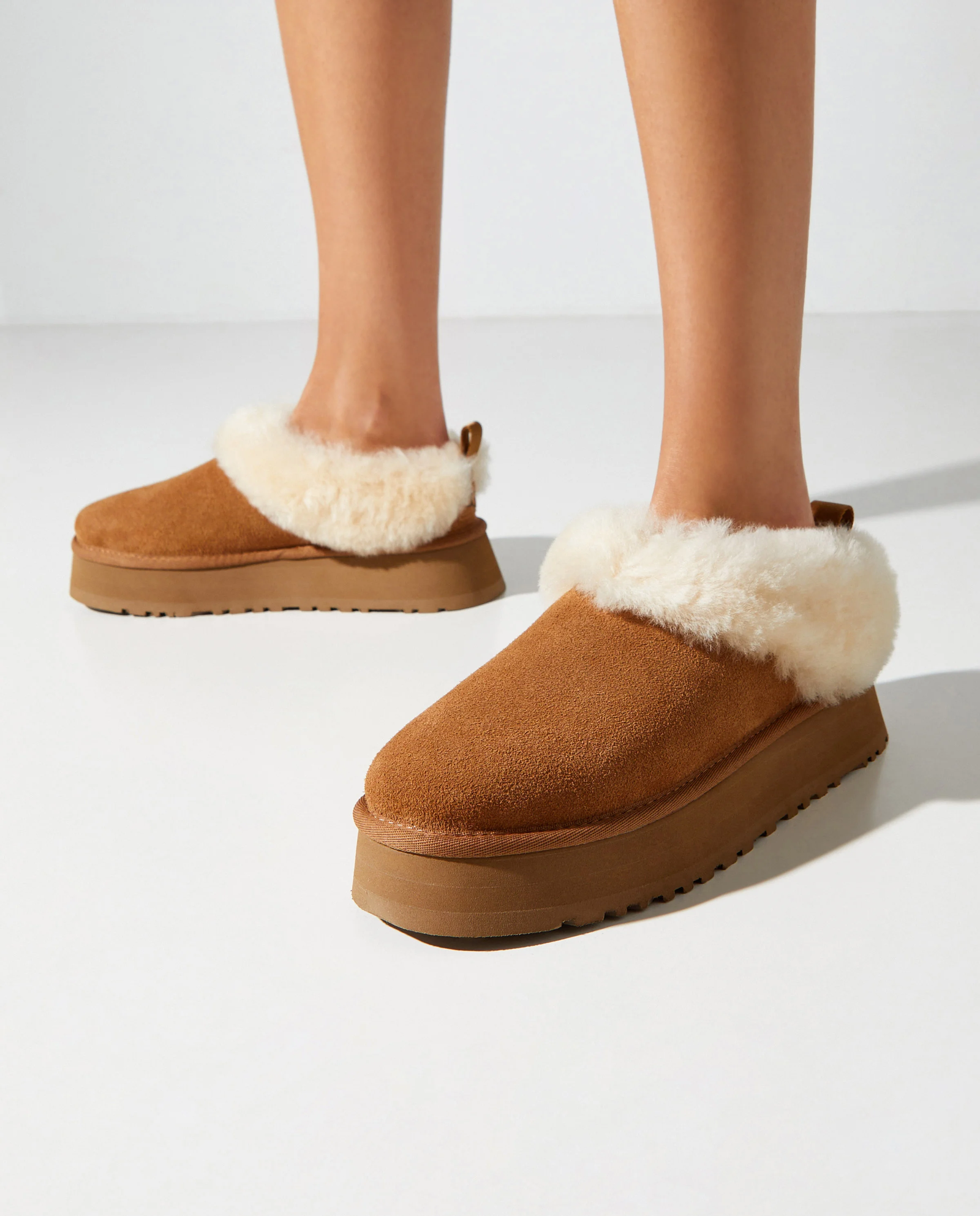 Brązowe śniegowce Tazzelle Slipper - Image #1