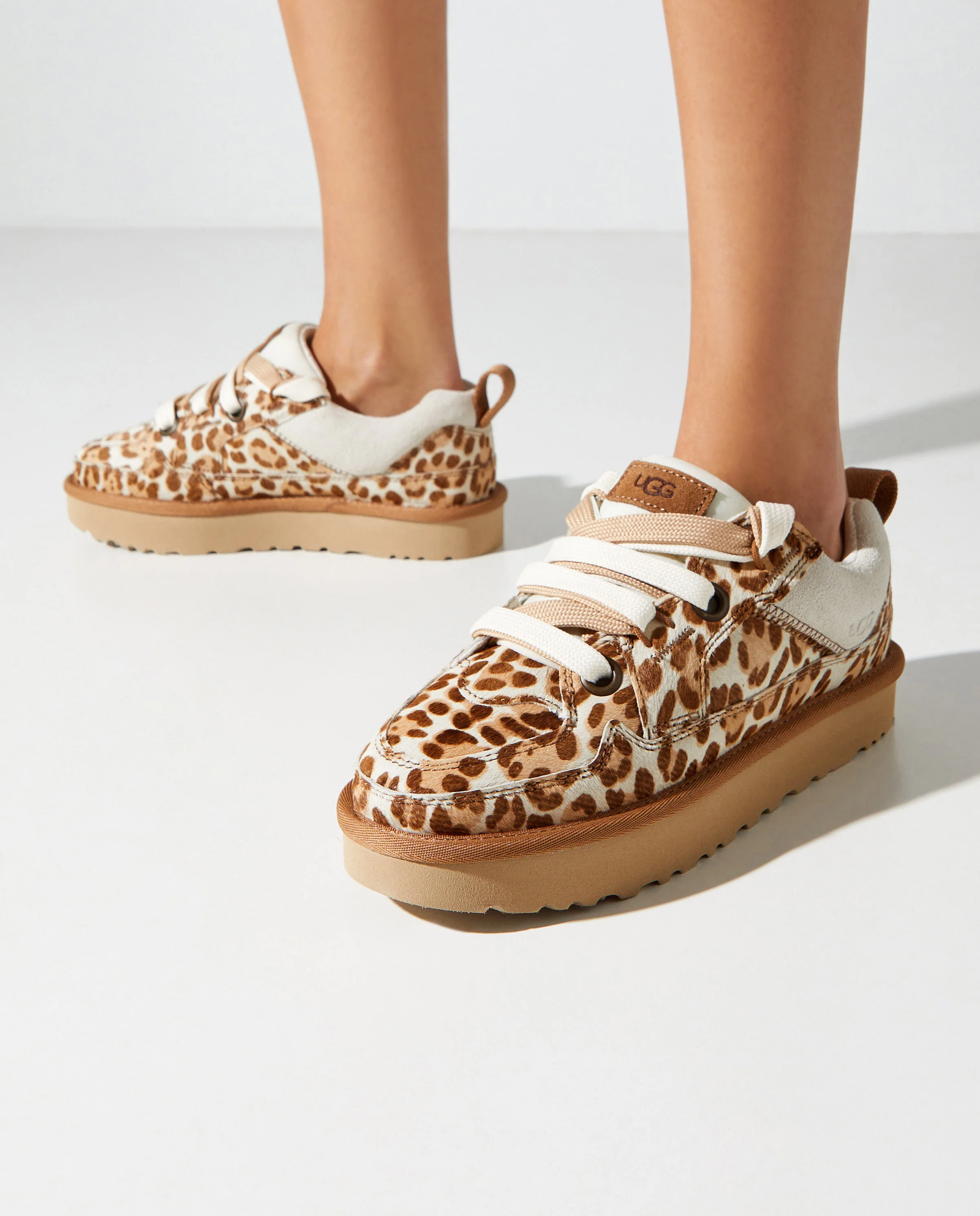 Sneakersy w cętki Lo Lowmel - Image #1